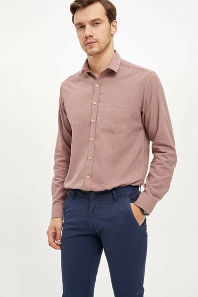 defacto men simple solid shirts long sleeve plaid shirts mens casual lapel collar casual shirt new - l5610az19au, White;black
defacto men simple solid shirts long sleeve plaid shirts mens casual lapel collar casual shirt new - l5610az19au, White;black