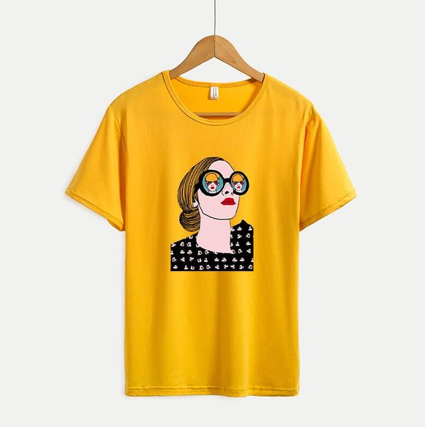 new casual mens women t shirts with lovely girl printted summer short sleeve mens tee shirts 4 colors plus size, White;black
new casual mens women t shirts with lovely girl printted summer short sleeve mens tee shirts 4 colors plus size, White;black