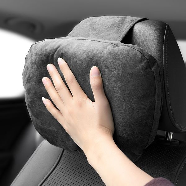car suede headrest car neck pillow headrest creative pillow supplies
car suede headrest car neck pillow headrest creative pillow supplies