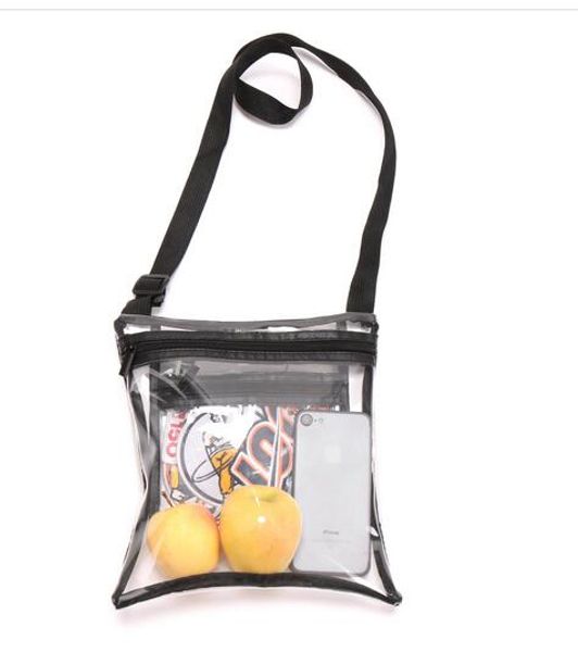2019 the new clear crossbody purse bag for sports of man approved clear shoulder tote bag. stadium approved for sports events, Black;white 
2019 the new clear crossbody purse bag for sports of man approved clear shoulder tote bag. stadium approved for sports events, Black;white