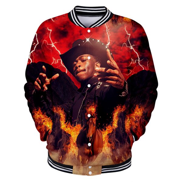 lil nas x internet celebrity singer street comfortable slim baseball jacket fashion long-sleeved jacket trend casual baseball, Black;brown
lil nas x internet celebrity singer street comfortable slim baseball jacket fashion long-sleeved jacket trend casual baseball, Black;brown