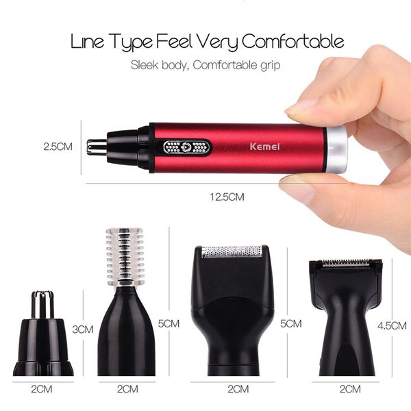 precision ear eyebrow nose trimmer boxin hair clipper kemei km-6620 4 in 1 electric shaver face care bwkf menku
precision ear eyebrow nose trimmer boxin hair clipper kemei km-6620 4 in 1 electric shaver face care bwkf menku