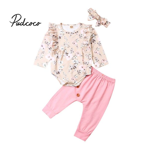 pudcoco 2019 children clothing suits for girls clothes kids toddler enfant fille infantis outfits knitted bodysuit + pants 3pcs, Pink;blue
pudcoco 2019 children clothing suits for girls clothes kids toddler enfant fille infantis outfits knitted bodysuit + pants 3pcs, Pink;blue