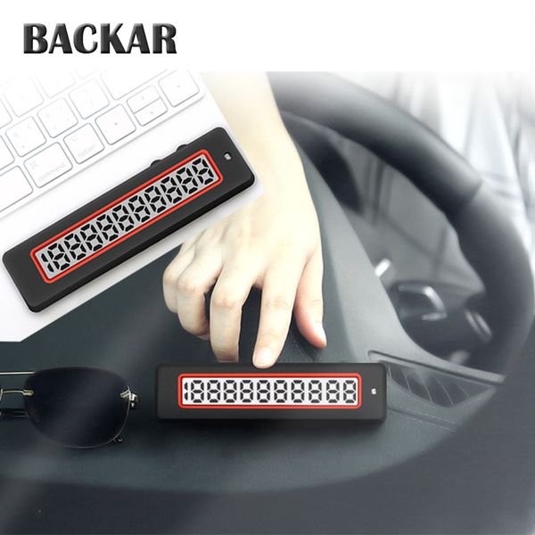 backar car styling led temporary parking card night light telephone number card for vw accessories
backar car styling led temporary parking card night light telephone number card for vw accessories