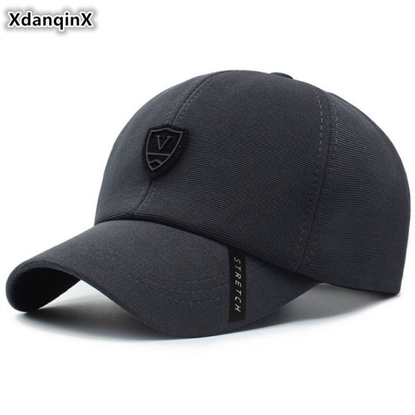 xdanqinx adjustable size men's cotton baseball caps snapback cap 2019 new fashion tongue cap dad's brands hats for men, Blue;gray
xdanqinx adjustable size men's cotton baseball caps snapback cap 2019 new fashion tongue cap dad's brands hats for men, Blue;gray