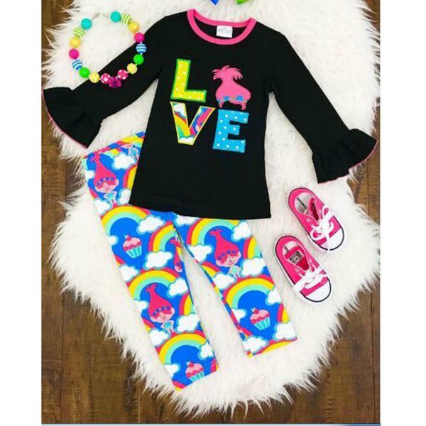childrenswear new style medium-small girls rainbow set europe and america children t-shirt suit, White
childrenswear new style medium-small girls rainbow set europe and america children t-shirt suit, White