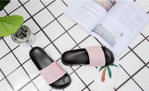 collections fashionable foreign trade slippers lady bathroom sequined slippers wholesale non-slip outdoor designer sandals size 36-40, Black
collections fashionable foreign trade slippers lady bathroom sequined slippers wholesale non-slip outdoor designer sandals size 36-40, Black