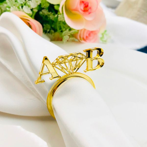 personalized table decoration diamond gold napkin ring custom wedding napkin rings acrylic cut ring with heart initials
personalized table decoration diamond gold napkin ring custom wedding napkin rings acrylic cut ring with heart initials