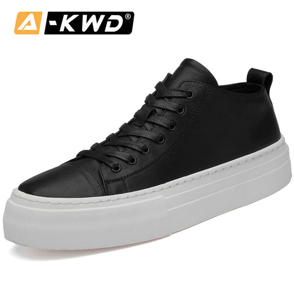 men's shoes casual shoe white sneakers men genuine leather mens leather shoes thick bottom man shoose zapatillas blancas hombre, Black
men's shoes casual shoe white sneakers men genuine leather mens leather shoes thick bottom man shoose zapatillas blancas hombre, Black