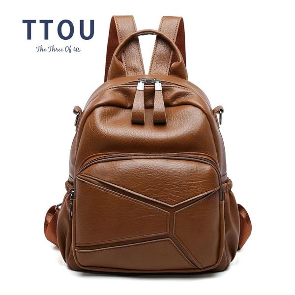 ttou women stylish soft quality pu backpack new fashion casual school bags for teenager girls shoulder travel bag
ttou women stylish soft quality pu backpack new fashion casual school bags for teenager girls shoulder travel bag
