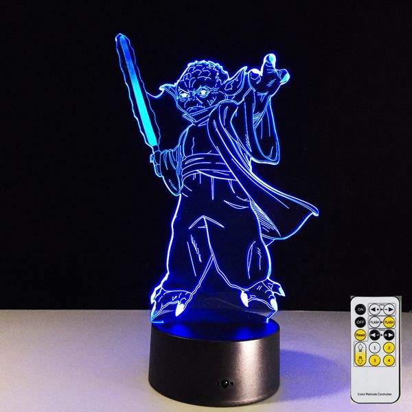 remote control master yoda 3d table lamp luminaria led night light decorative lighting mood lamp great gift for kids
remote control master yoda 3d table lamp luminaria led night light decorative lighting mood lamp great gift for kids