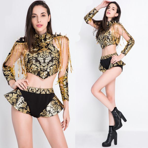 dj female singer nightclub bar gogo stage outfits tassels jazz dance costumes pole dance wear women festival outfit sl2467, Black;red
dj female singer nightclub bar gogo stage outfits tassels jazz dance costumes pole dance wear women festival outfit sl2467, Black;red