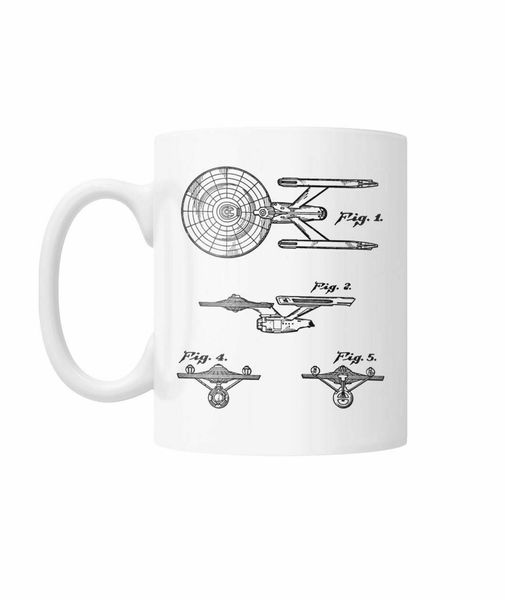 enterprise star trek starship patent design cool white mug- 11 oz coffee mugs - inspirational gifts and sarcasm,dropshipping
enterprise star trek starship patent design cool white mug- 11 oz coffee mugs - inspirational gifts and sarcasm,dropshipping