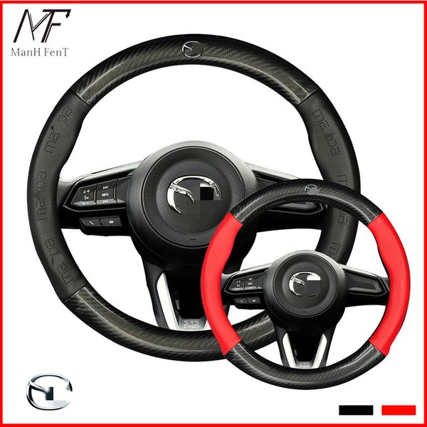 manh fent carbon fiber cow leather car steering wheel cover for 2 3 5 6 7 8 cx3 cx5 cx7 cx98 cx9 mx5 mx7 rf version
manh fent carbon fiber cow leather car steering wheel cover for 2 3 5 6 7 8 cx3 cx5 cx7 cx98 cx9 mx5 mx7 rf version
