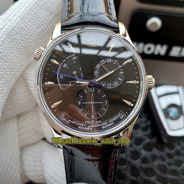 luxry new master geographic 1422421 black dial power reserve japan miyota automatic mens watch silvery case leather strap gents watches, Slivery;brown
luxry new master geographic 1422421 black dial power reserve japan miyota automatic mens watch silvery case leather strap gents watches, Slivery;brown