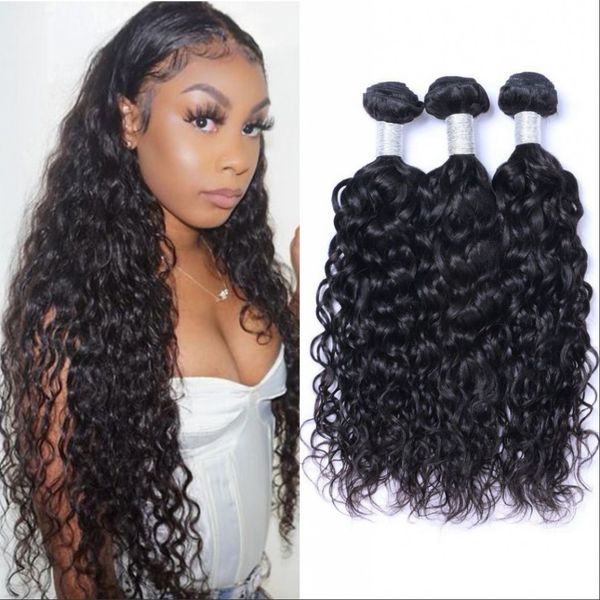 malaysian human hair extension 3 bundles water wave hair weft 8-26 inch natural color virgin hair weave, Black
malaysian human hair extension 3 bundles water wave hair weft 8-26 inch natural color virgin hair weave, Black