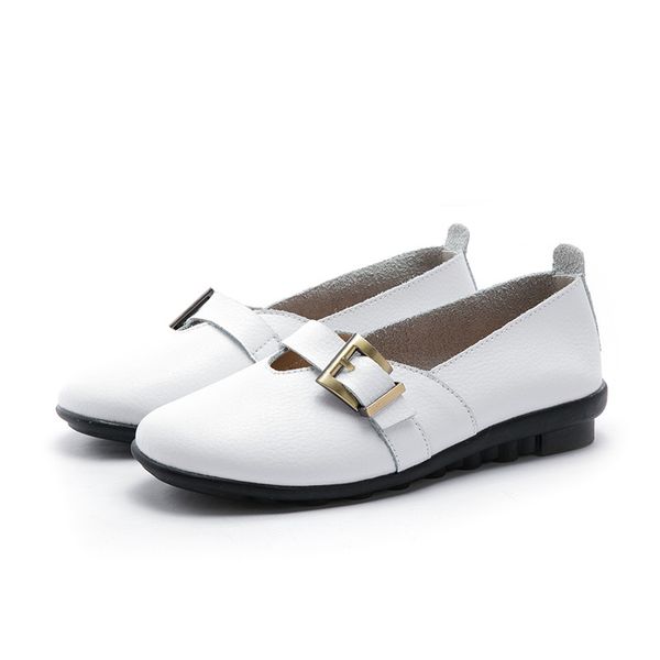 2020 summer new genuine leather women casual shoes fashion breathable slip-on peas massage flat shoes, Black
2020 summer new genuine leather women casual shoes fashion breathable slip-on peas massage flat shoes, Black