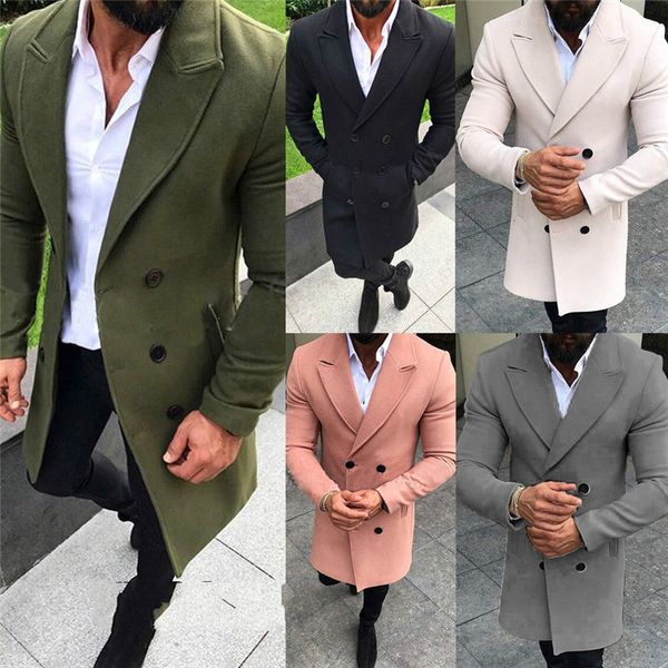 fashion men trench coat warm thicken jacket woolen long overcoat outwear black army green gray l xl xxl xxxl, Tan;black
fashion men trench coat warm thicken jacket woolen long overcoat outwear black army green gray l xl xxl xxxl, Tan;black
