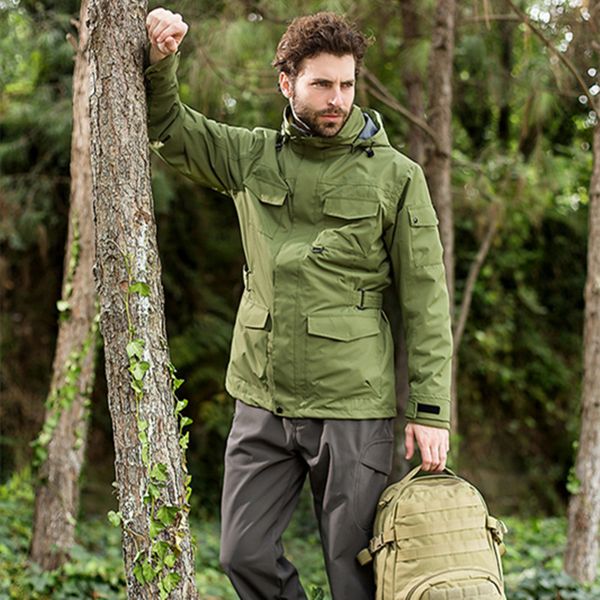 20 degree men 3 in 1 outdoors multi-pocket jacket liner thickness male windproof waterproof warm coat climbing camping clothes, Blue;black
20 degree men 3 in 1 outdoors multi-pocket jacket liner thickness male windproof waterproof warm coat climbing camping clothes, Blue;black
