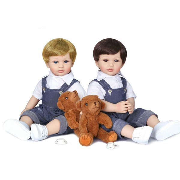 new 55cm 22inch authentic designed reborn baby jeans boy boy soft full silicone body two colors hair
new 55cm 22inch authentic designed reborn baby jeans boy boy soft full silicone body two colors hair