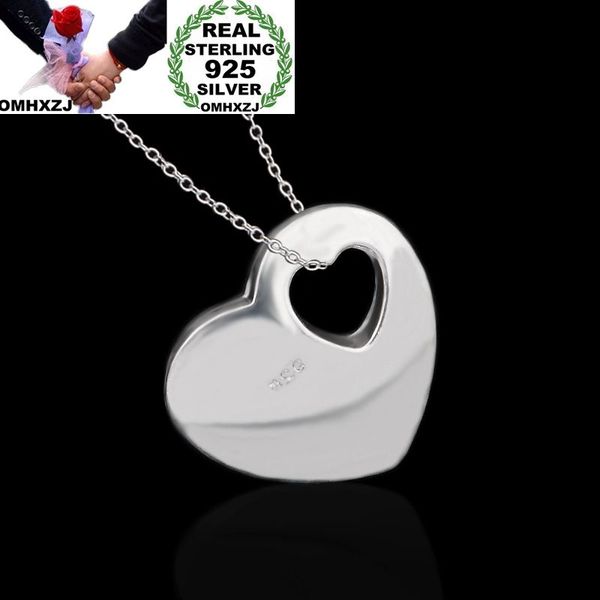 omhxzj wholesale personality fashion woman girl gift silver heart in heart 925 sterling silver charm pendant necklace ch68
omhxzj wholesale personality fashion woman girl gift silver heart in heart 925 sterling silver charm pendant necklace ch68