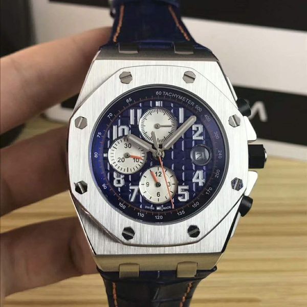 men 44mm luxury multi-functional automatic mechanical watch, with luminous calendar stainless steel automatic mechanical watch, Slivery;brown
men 44mm luxury multi-functional automatic mechanical watch, with luminous calendar stainless steel automatic mechanical watch, Slivery;brown