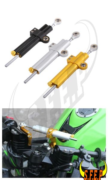 

universal cnc adjustable steering damper stabilizer bracket for ninja 250 ninja 300 z250 z300 zx6r zx10r z750 gtr1400