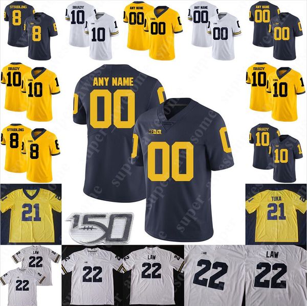 Michigan Wolverines Football Jersey Shea Patterson Donovan Peoples-Jones Ben Bredeson Cesar Ruiz Luiji Vilain Brandon Peters Ambry Thomas
Michigan Wolverines Football Jersey Shea Patterson Donovan Peoples-Jones Ben Bredeson Cesar Ruiz Luiji Vilain Brandon Peters Ambry Thomas
