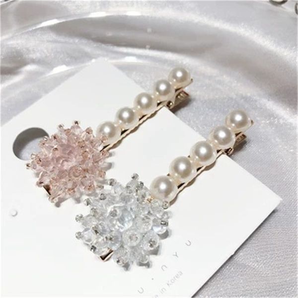 korea fashion crystal bead hairpins barrettes imitiation pearl flower metal gold color hair clips hair accessories for women, Golden;white
korea fashion crystal bead hairpins barrettes imitiation pearl flower metal gold color hair clips hair accessories for women, Golden;white