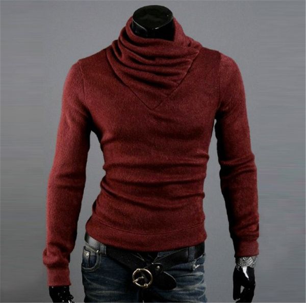 мужчины конструктор tshirt высокий воротник сплошной цвет mens длинные топы мода тонкий вязальные пуловер мужская одежда, White;black
мужчины конструктор tshirt высокий воротник сплошной цвет mens длинные топы мода тонкий вязальные пуловер мужская одежда, White;black