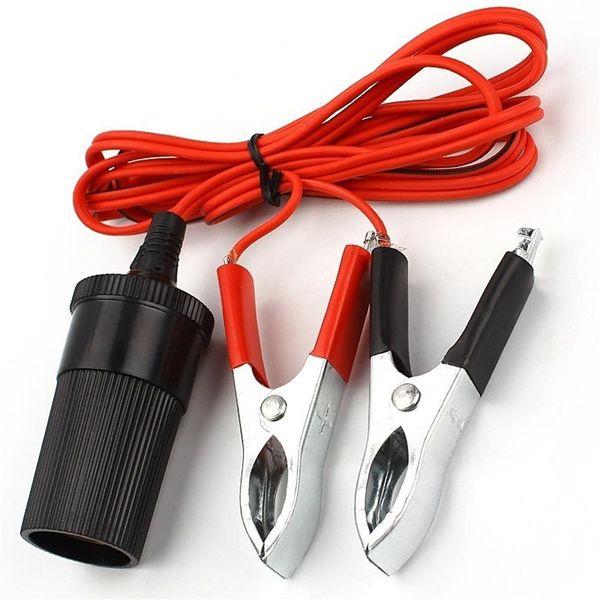car battery terminal clip-on cigarette lighter clamp 12v volt power socket adapter plug to car boat usb charger in stock
car battery terminal clip-on cigarette lighter clamp 12v volt power socket adapter plug to car boat usb charger in stock