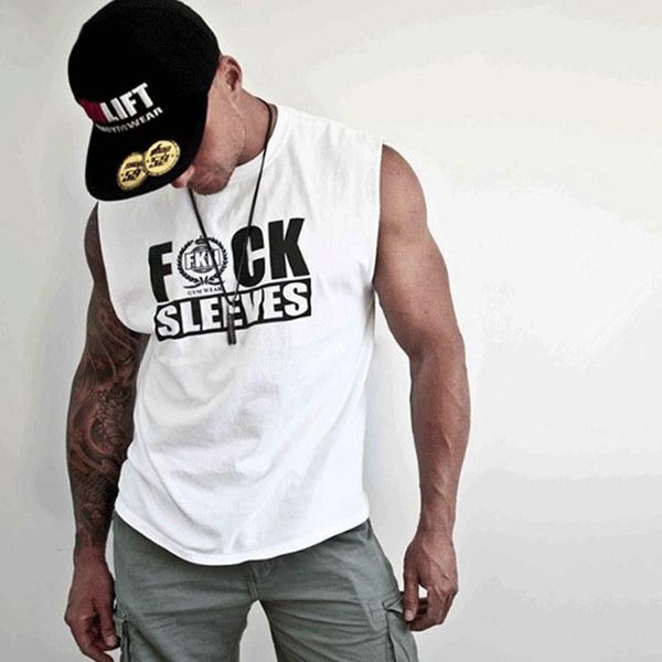 new mens cotton tank gyms fitness bodybuilding sleeveless t shirt workout clothing casual fashion loose undershirt vest famous, White;black
new mens cotton tank gyms fitness bodybuilding sleeveless t shirt workout clothing casual fashion loose undershirt vest famous, White;black
