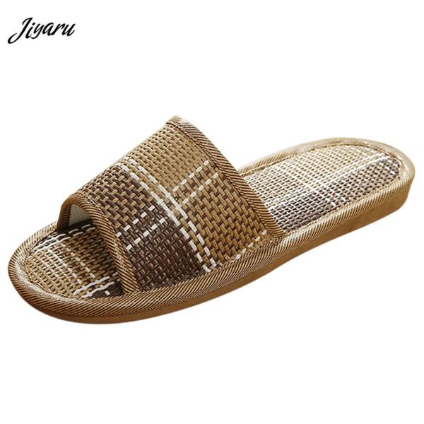 new women men bamboo slippers summer anti slide sandals cane household slippers indoor shoes breathable straw sandals, Black
new women men bamboo slippers summer anti slide sandals cane household slippers indoor shoes breathable straw sandals, Black