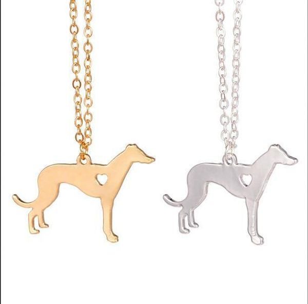 handmade greyhound dog necklace female/ male gift jewelry necklace--12pcs/lot(6 colors choice, Silver
handmade greyhound dog necklace female/ male gift jewelry necklace--12pcs/lot(6 colors choice, Silver