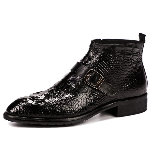 men boots genuine leather italian black brown luxury fashion casual ankle boots men shoes male for wedding business
men boots genuine leather italian black brown luxury fashion casual ankle boots men shoes male for wedding business