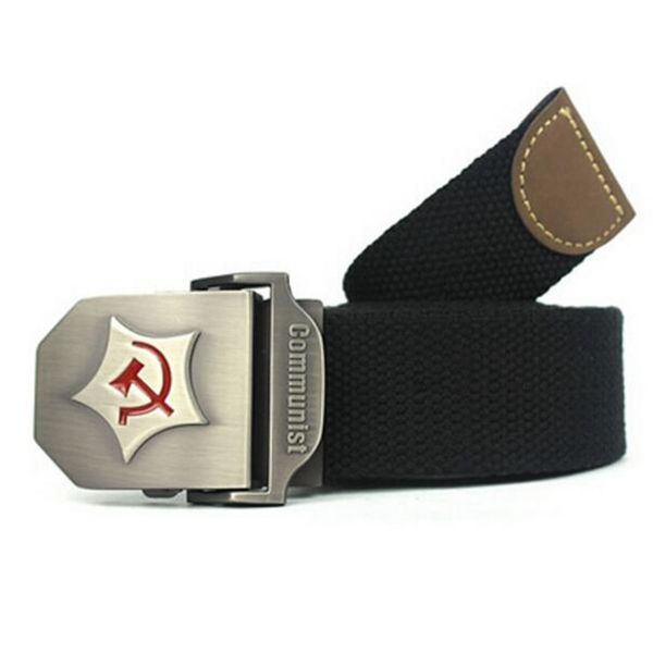 2017 new men belt thicken canvas communist belt army tactical strap ceinture femme fast delivery, Black;brown
2017 new men belt thicken canvas communist belt army tactical strap ceinture femme fast delivery, Black;brown