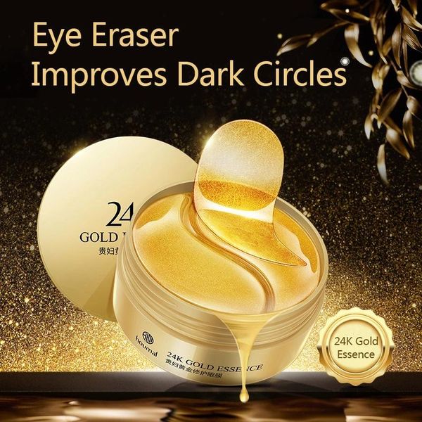 горячие 60pcs / 30pair 24k gold collagen eye mask sleep crystal eye patch увлажняющий темные круги remover глаза маски уход глаза
горячие 60pcs / 30pair 24k gold collagen eye mask sleep crystal eye patch увлажняющий темные круги remover глаза маски уход глаза