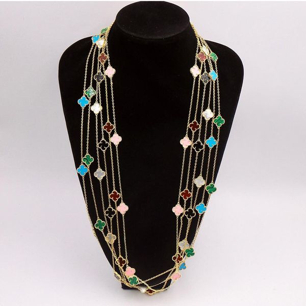 cross-border explosives ten-flower long chain around two turns of windmills natural agate long necklace luxurious designer necklace jewelry, Black
cross-border explosives ten-flower long chain around two turns of windmills natural agate long necklace luxurious designer necklace jewelry, Black
