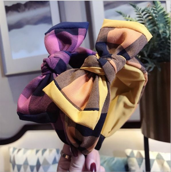 hair accessories fashion women headband wide side hairband big bowknot classic plaid turban casual wholesale
hair accessories fashion women headband wide side hairband big bowknot classic plaid turban casual wholesale