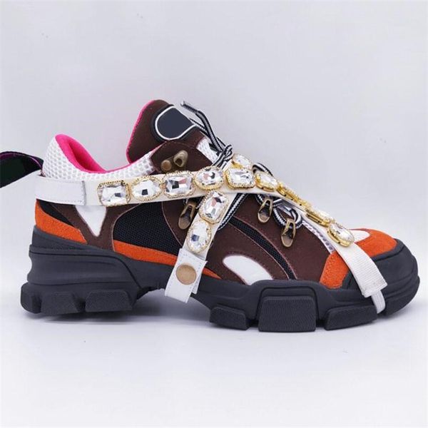 2020 authentic flashtrek sneakers with removable crystals men women casual shoes mountain climbing lace -up hiking boots with box, Black
2020 authentic flashtrek sneakers with removable crystals men women casual shoes mountain climbing lace -up hiking boots with box, Black