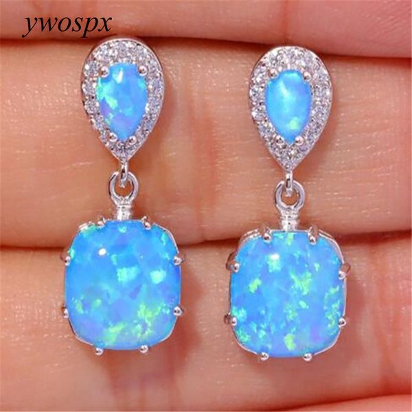 ywospx artificial fire opal cubic zirconia silver color earrings fashion for women jewelry wedding statement drop earring y30
ywospx artificial fire opal cubic zirconia silver color earrings fashion for women jewelry wedding statement drop earring y30