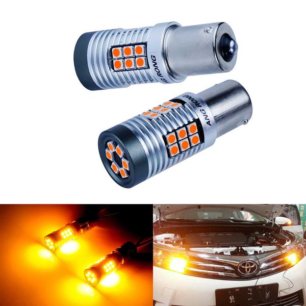 amber led 15w p21w 1156 ba15s front indicator signal light bulb vauxhall vw
amber led 15w p21w 1156 ba15s front indicator signal light bulb vauxhall vw