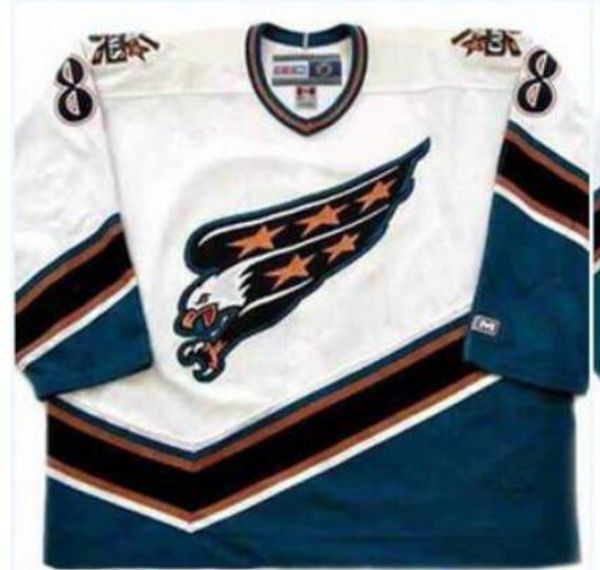 rare white black real full embroidery #8 alexander ovechkin washington capitals 2005 style hockey jersey or custom any name or number jersey
rare white black real full embroidery #8 alexander ovechkin washington capitals 2005 style hockey jersey or custom any name or number jersey
