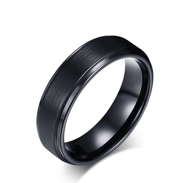 High Quality Black Color Fashion Simple Men's Rings Titanium Carbide Ring Jewelry Gift for Men Boys J015
High Quality Black Color Fashion Simple Men's Rings Titanium Carbide Ring Jewelry Gift for Men Boys J015