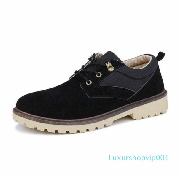 2019 new men casual leather shoes comfortable wear-resisting work shoes breathable lace-up flats shoes pp-11 d02, Black
2019 new men casual leather shoes comfortable wear-resisting work shoes breathable lace-up flats shoes pp-11 d02, Black
