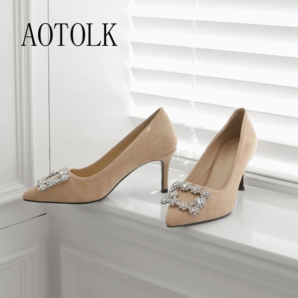women pumps rhinestone female high heels women shoes pointed toe dress shoes soft thin heel wedding 2020 new arrival de, Black
women pumps rhinestone female high heels women shoes pointed toe dress shoes soft thin heel wedding 2020 new arrival de, Black