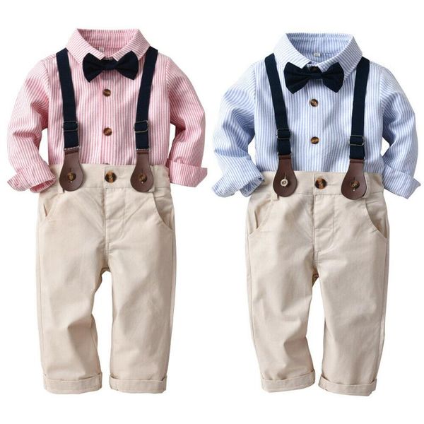 pudcoco 2pcs toddler suits baby boy gentleman outfit suits shirt+overall bib pants+bow tie shirt for weddings parties gentleman, White
pudcoco 2pcs toddler suits baby boy gentleman outfit suits shirt+overall bib pants+bow tie shirt for weddings parties gentleman, White