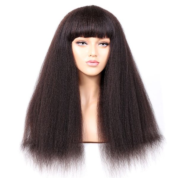 kinky straight wig silk base wigs lace front human hair wigs 13x4 brazilian remy with bangs 150 180 density in stock, Black;brown
kinky straight wig silk base wigs lace front human hair wigs 13x4 brazilian remy with bangs 150 180 density in stock, Black;brown