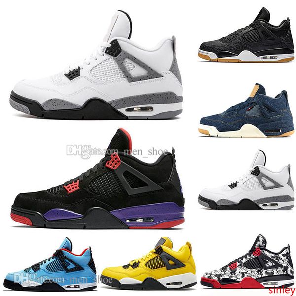 2019 new arrial bred 4 4s what the cactus jack laser wings mens basketball shoes denim blue eminem pale citron men sports designer sneakers
2019 new arrial bred 4 4s what the cactus jack laser wings mens basketball shoes denim blue eminem pale citron men sports designer sneakers