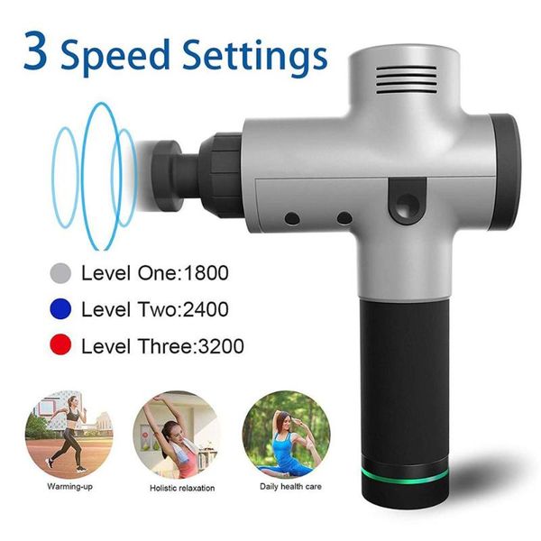 muscle massage gun sport therapy massager body relaxation pain relief slimming shaping massager 4 heads
muscle massage gun sport therapy massager body relaxation pain relief slimming shaping massager 4 heads